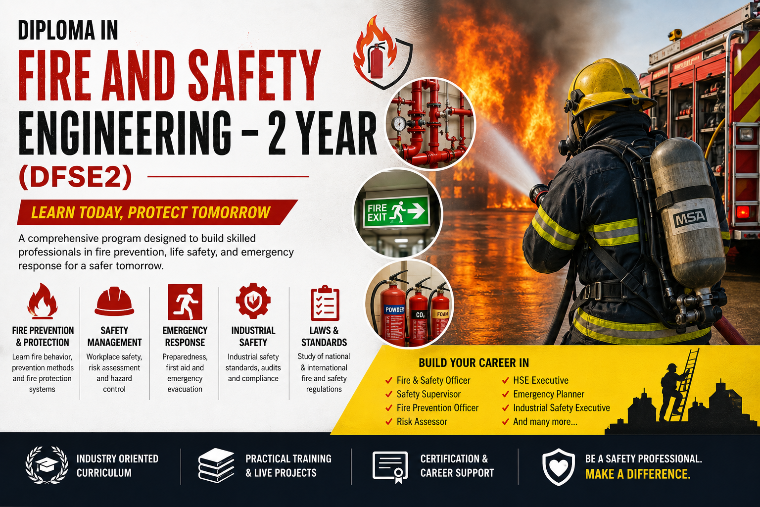 Diploma in Fire and Safety Engineering (2 Year)